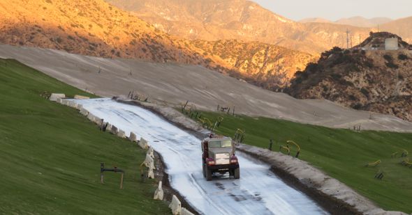 haul road stabilization in sylmar california